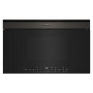 30-inch built-in smart microwave with sleek black finish, digital touch controls, and air fry function, part of Microwave Combo Wall Ovens and Kitchen & Kitchenware collections.