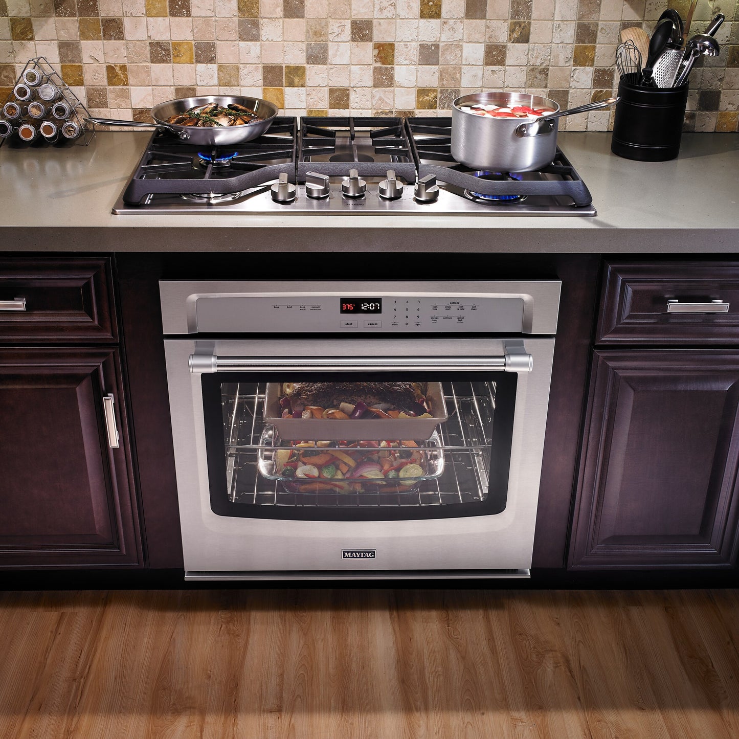 36-inch Wide Gas Cooktop with DuraGuard™ Protective Finish