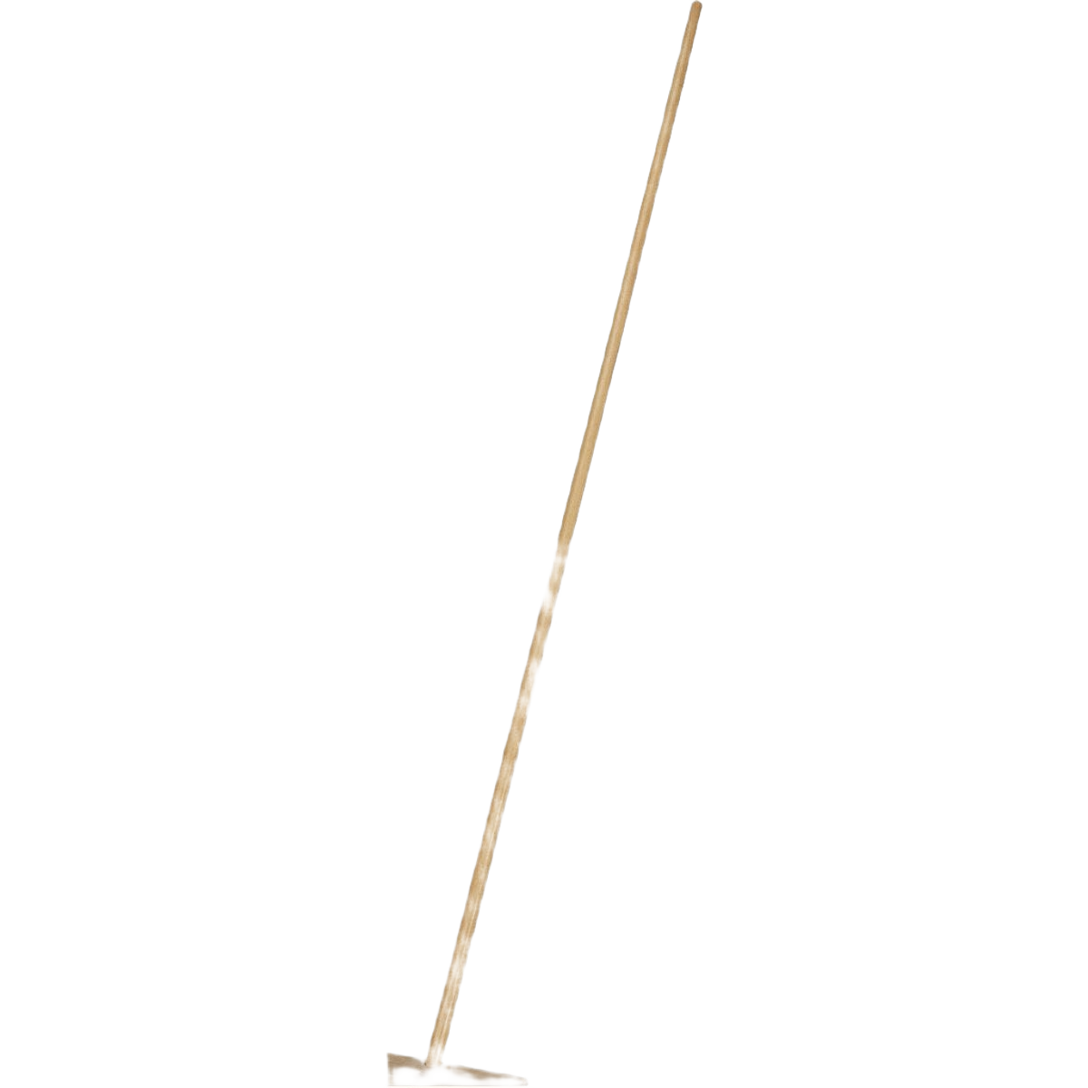72-inch hardwood broom handle with threaded end for secure broom head attachment in cleaning tools collection
