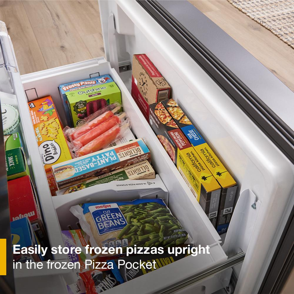 36-inch Wide True Counter Depth 4-Door French Door Refrigerator - 22 cu. ft.