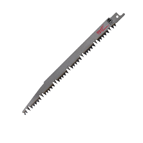 9-inch steel pruning saw blade with 5 teeth per inch for efficient cutting in home improvement projects