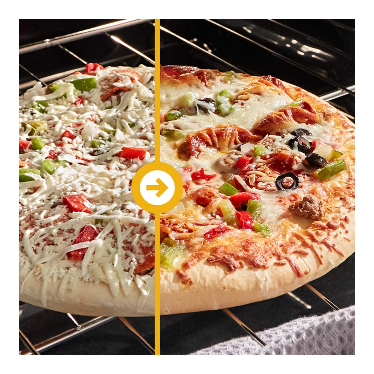 30-inch Electric Range with Air Cooking Technology and Steam Clean