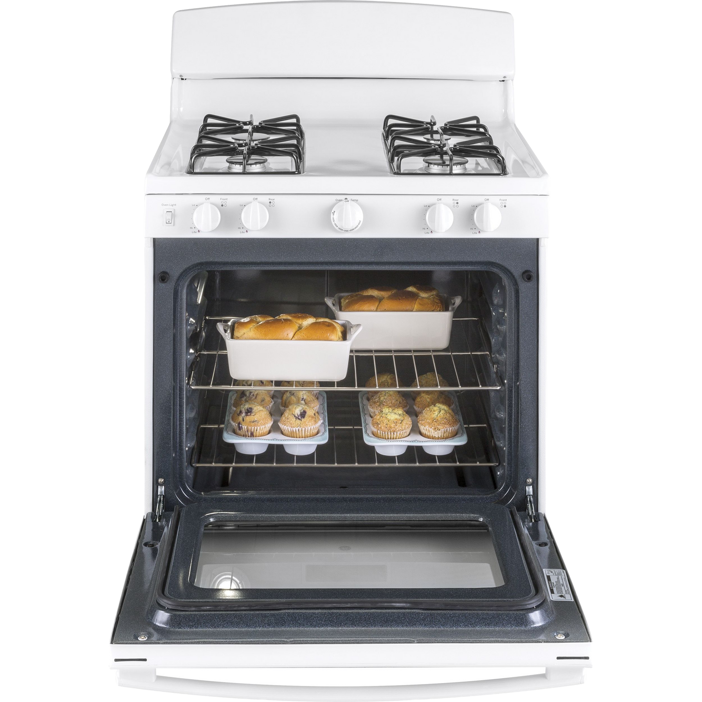 GE® 30" Free-Standing Gas Range