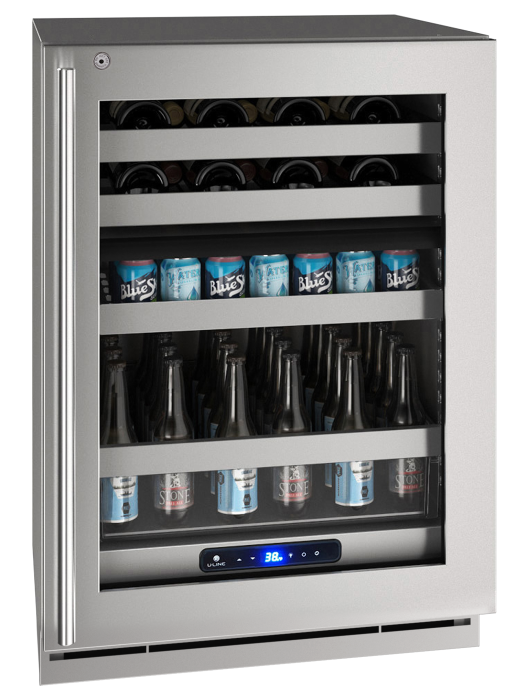 24" Dual-Zone Beverage Center