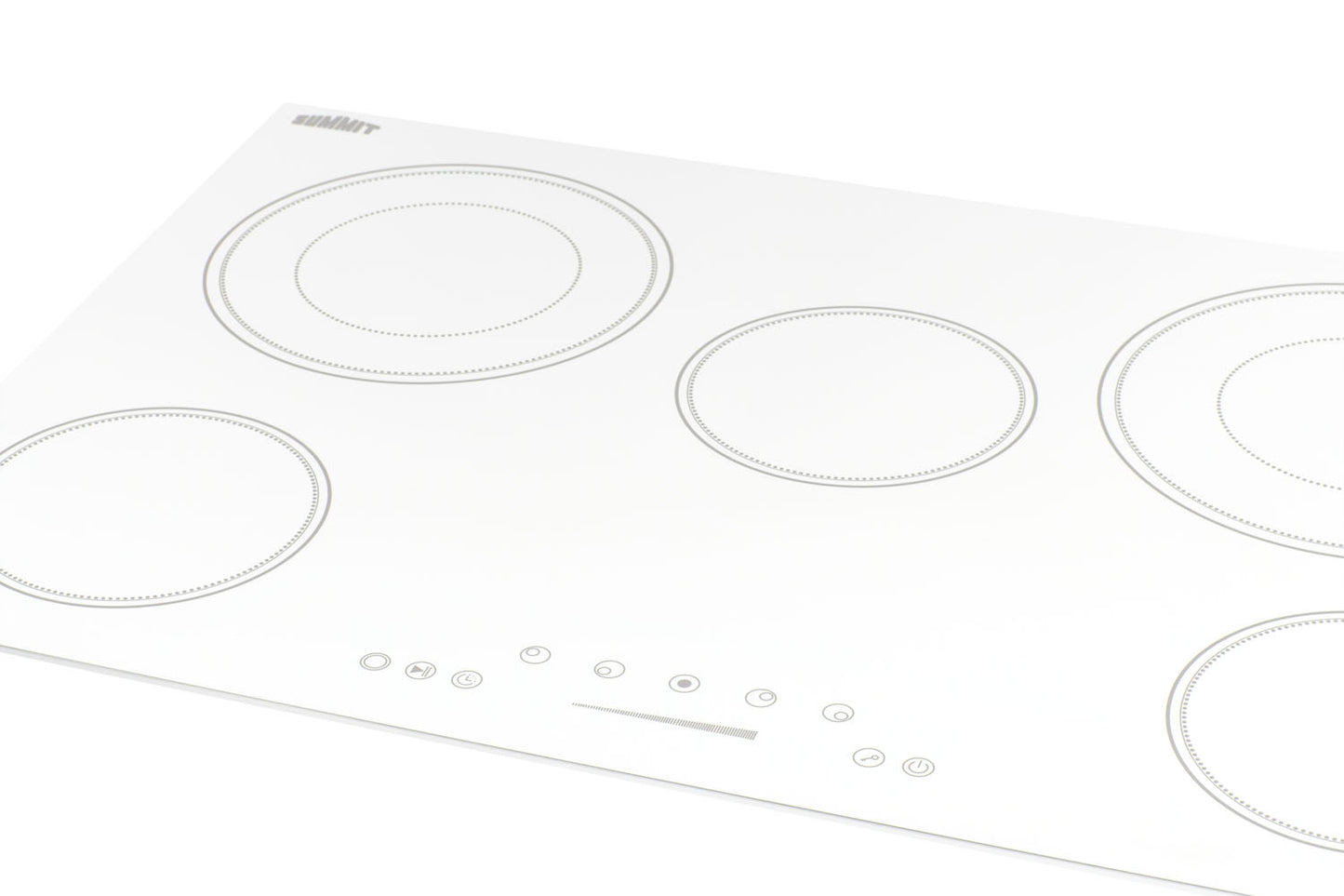 30" Wide 208-240V 5-Burner Radiant Cooktop
