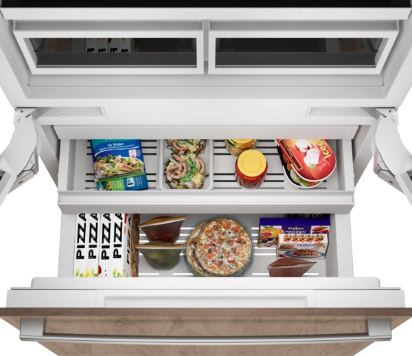 Benchmark™, Built-in Bottom Freezer Refrigerator, 36'', Softclose® Flat Hinge