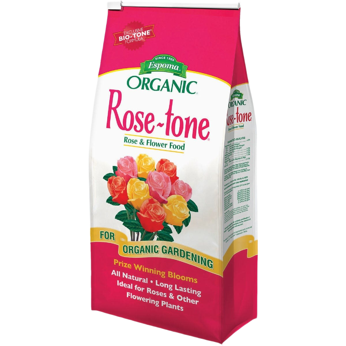 Bag of Espoma Rose-Tone organic dry plant food for roses and flowering plants in plant care under $50 collection