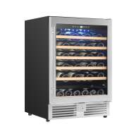 24" Avanti 50 Bottle Wine Cooler - Stainless Steel