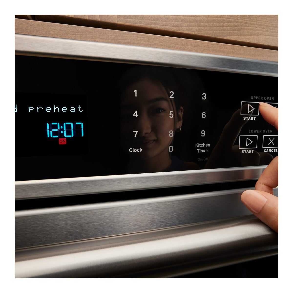 27-inch Double Wall Oven with Air Fry and Basket - 8.6 cu. ft.