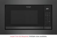 Black built-in microwave with digital keypad and LED display in microwaves and kitchen appliances collection