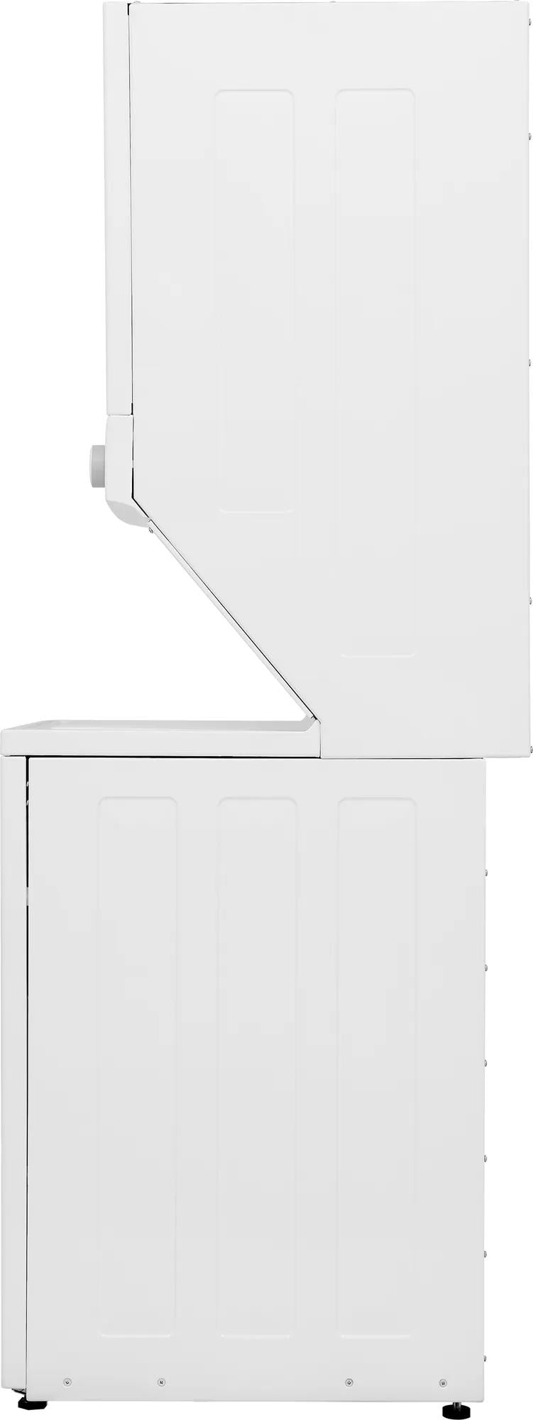 Electric Long Vent Stacked Laundry Center - 3.9 Cu. Ft Washer and 5.5 Cu. Ft. Dryer