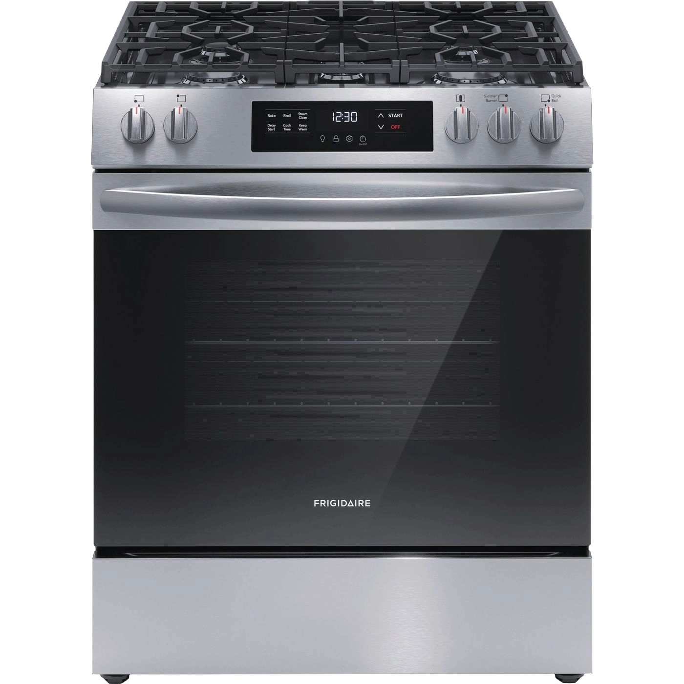 30" Front Control Gas Range