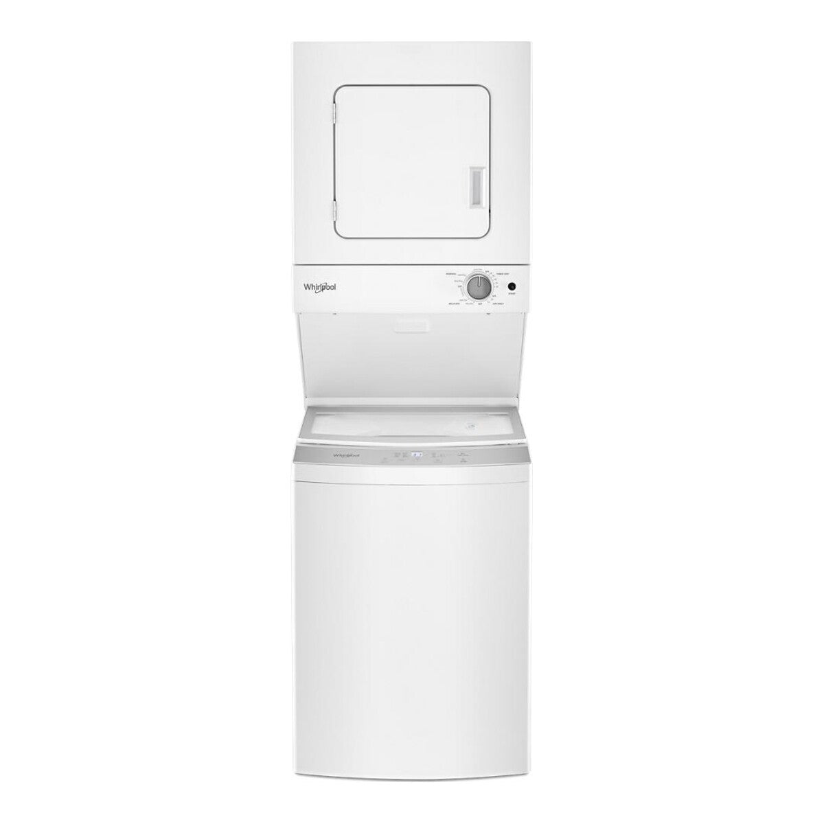 1.6 cu.ft, 120V/20A Electric Stacked Laundry Center with 6 Wash cycles and Wrinkle Shield™