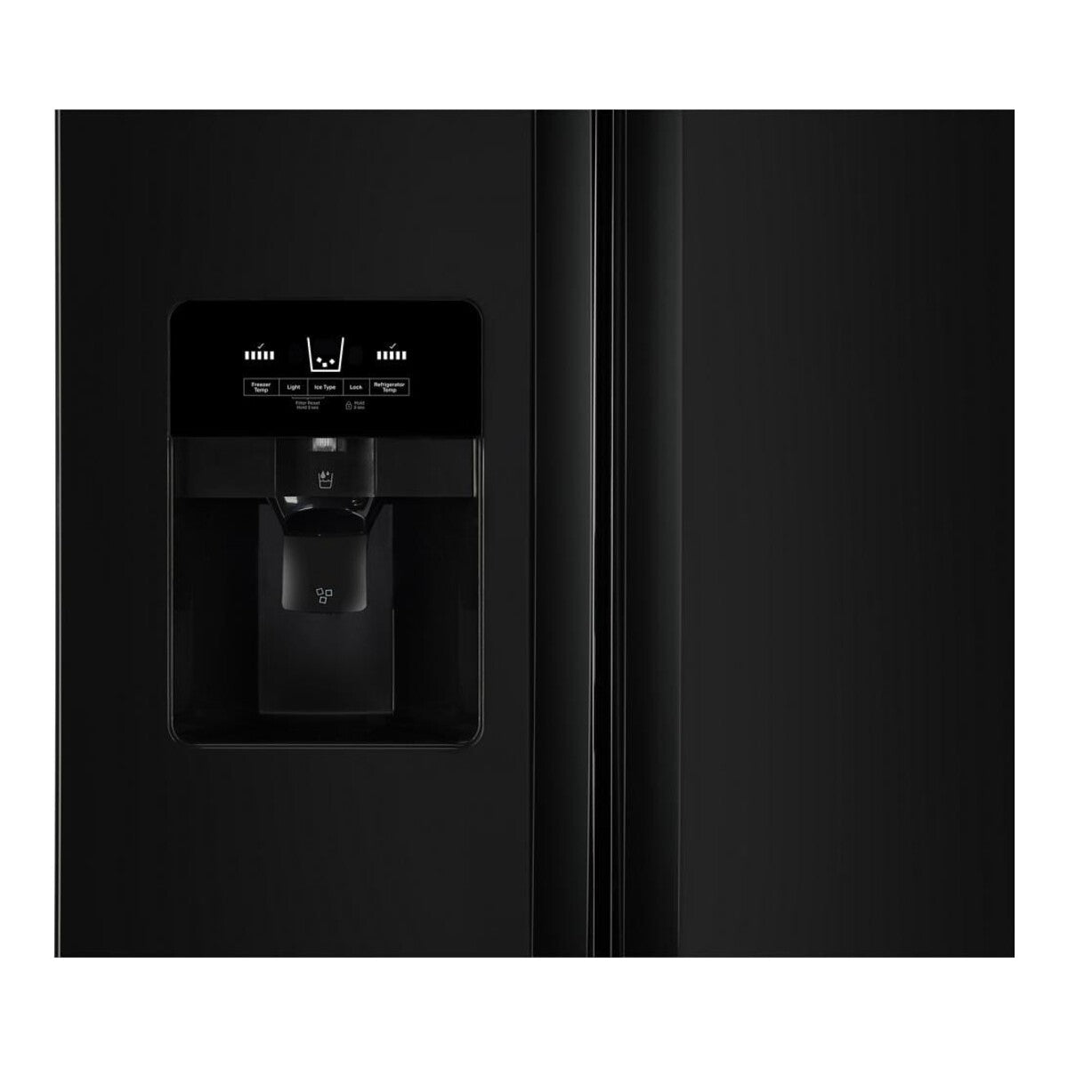 36-inch Wide Side-by-Side Refrigerator - 25 cu. ft.