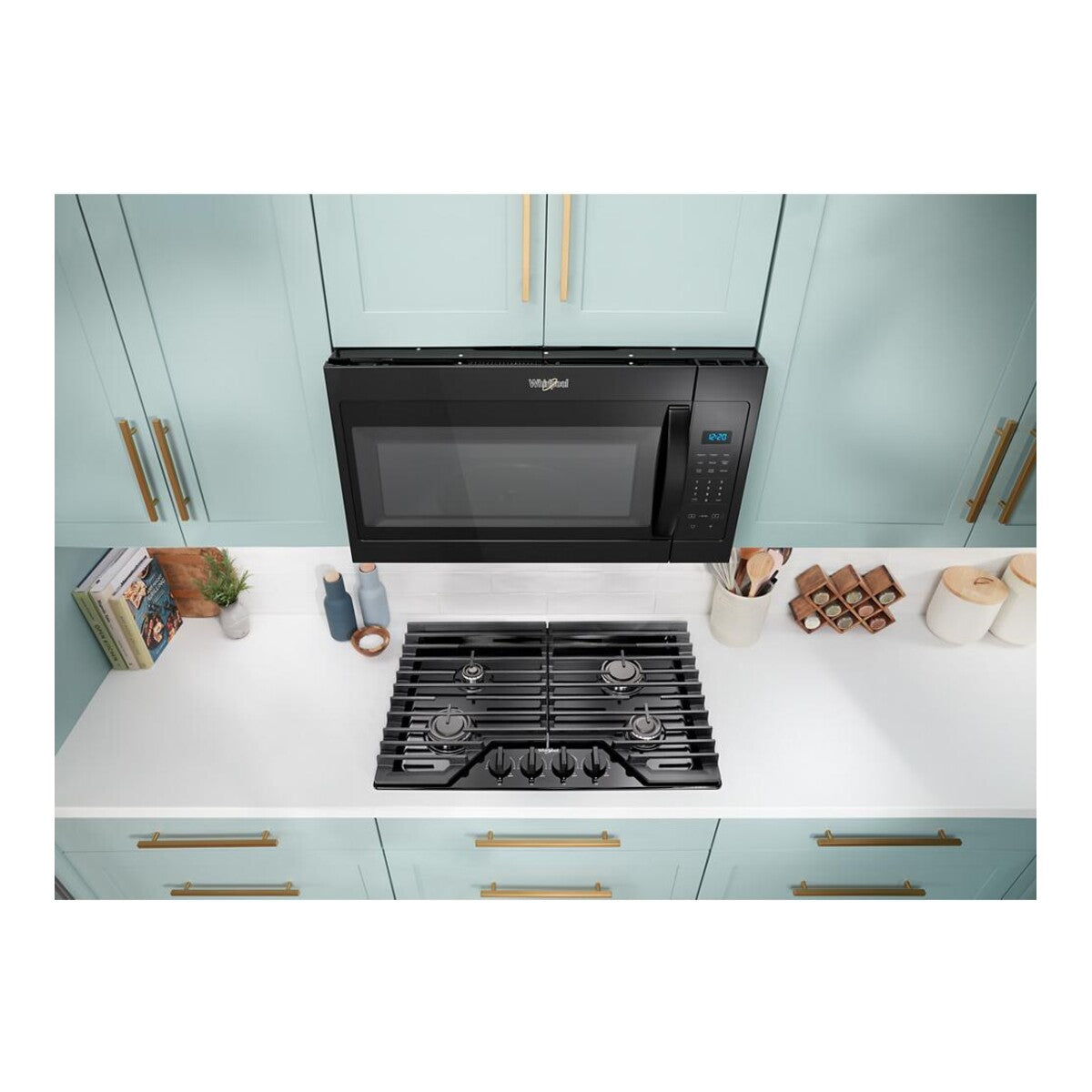 1.7 cu. ft. Microwave Hood Combination with Electronic Touch Controls