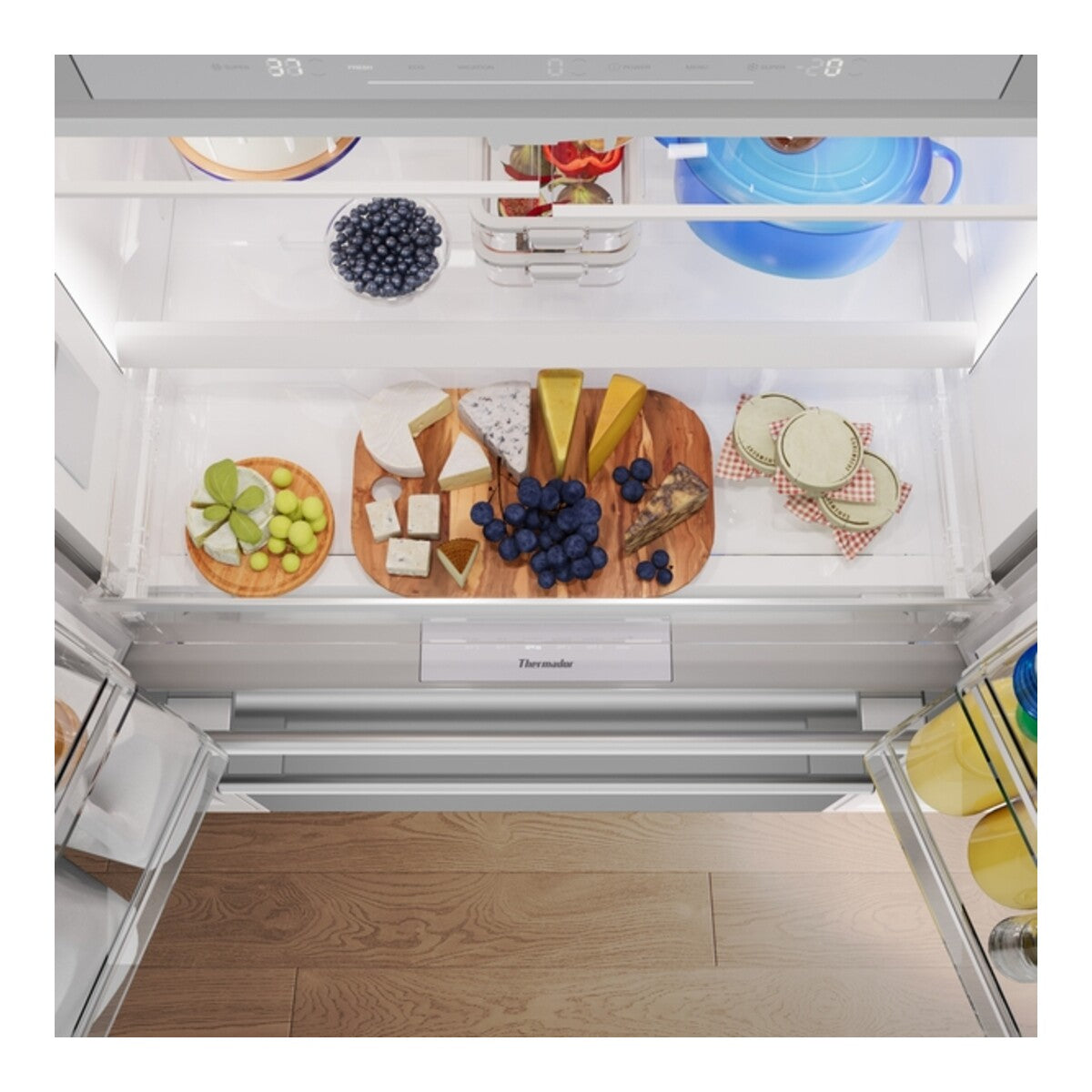 Freedom®, Freestanding French Door Bottom Mount Refrigerator,  Masterpiece®, Stainless Steel