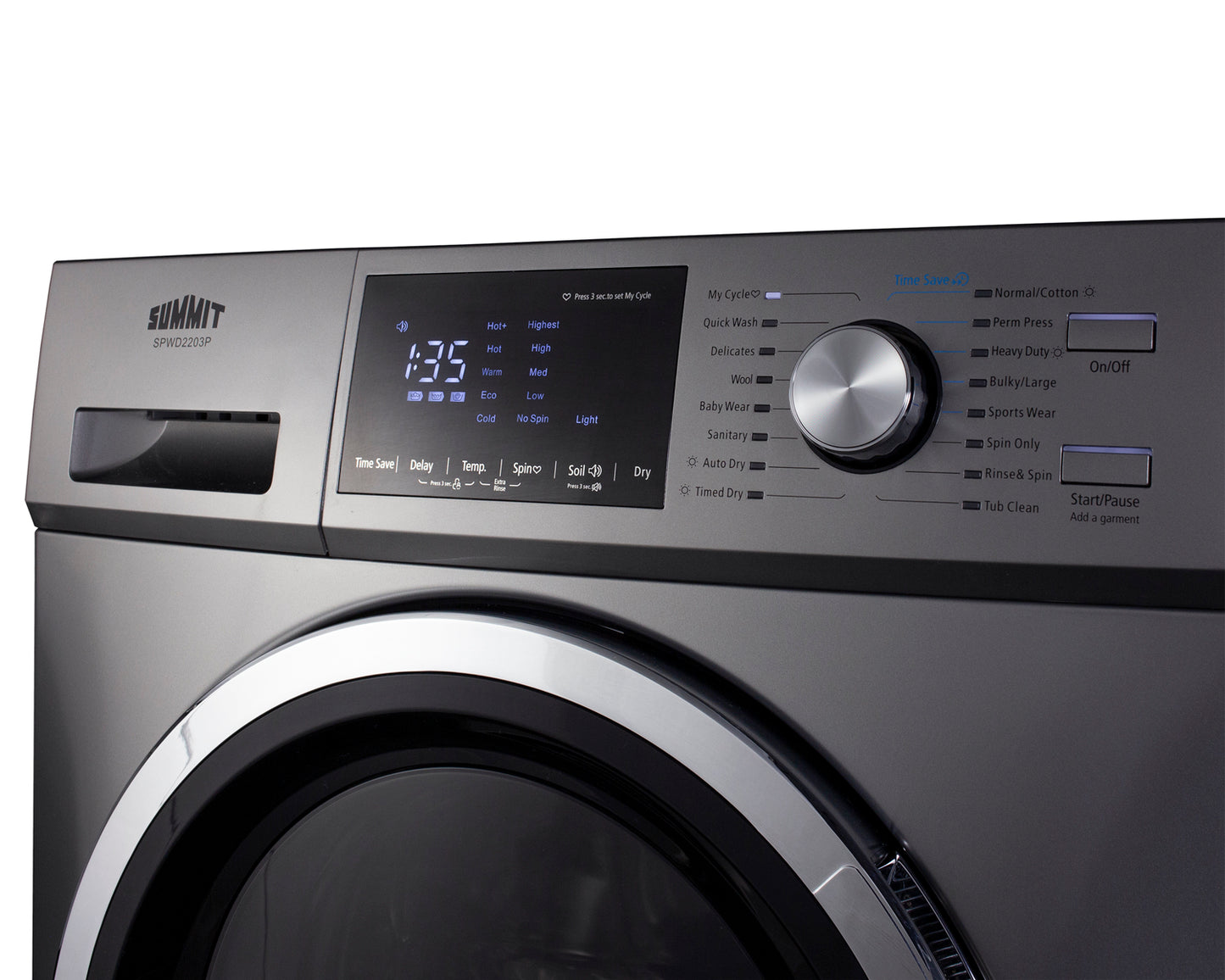 24" Wide 115V Washer/Dryer Combo