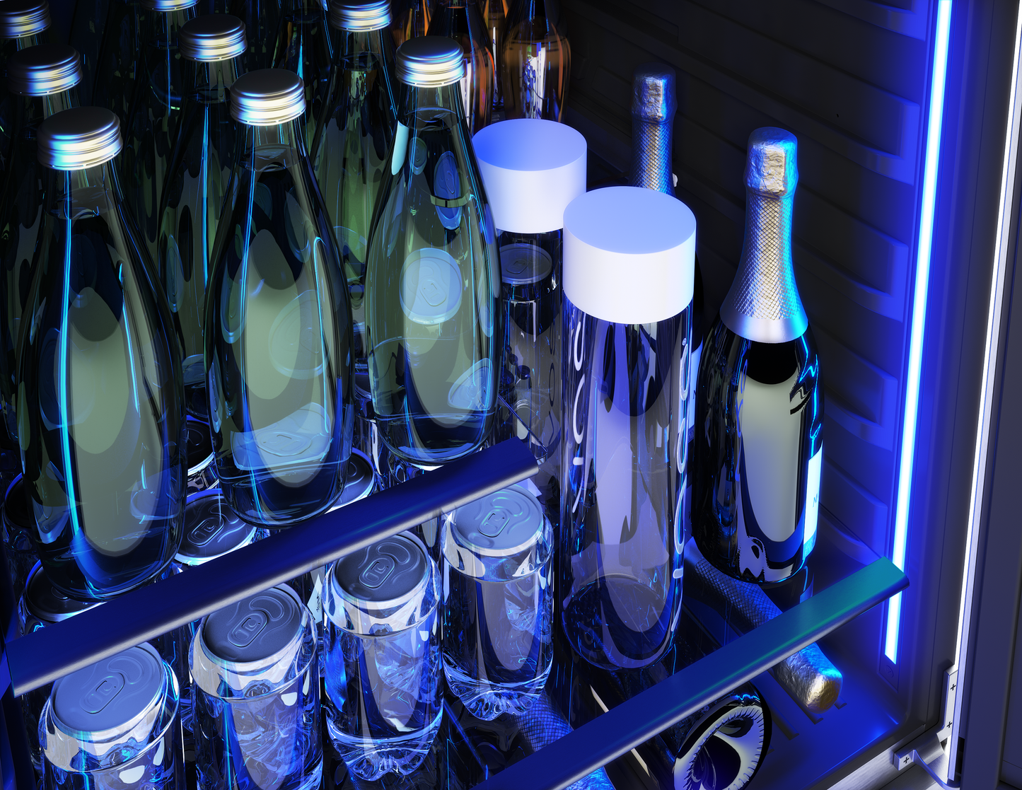 Beverage Center 24", Reversible Single Zone