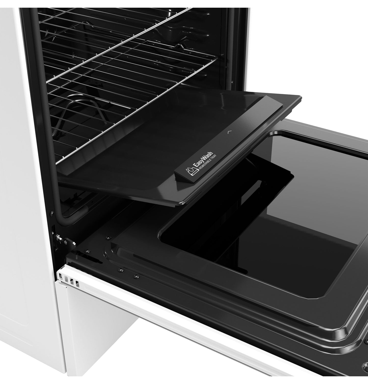 GE® ENERGY STAR® 30" Free-Standing Electric Convection Range with No Preheat Air Fry and EasyWash™ Oven Tray