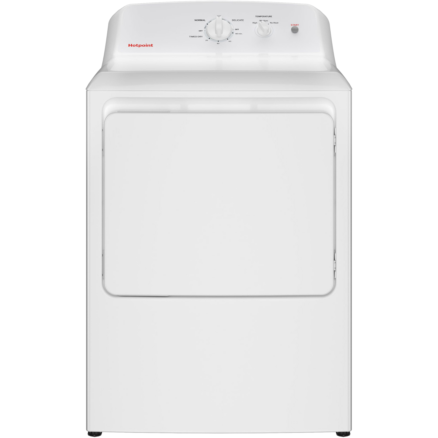 Hotpoint® 6.2 cu. ft. Capacity  Electric Dryer with Up To 120 ft. Venting and Shallow Depth