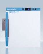 Compact white pharmaceutical refrigerator with keyless lock and digital control panel in mini refrigerators and kitchen appliances collections