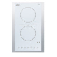 15" Wide 115V 2-Burner Radiant Cooktop