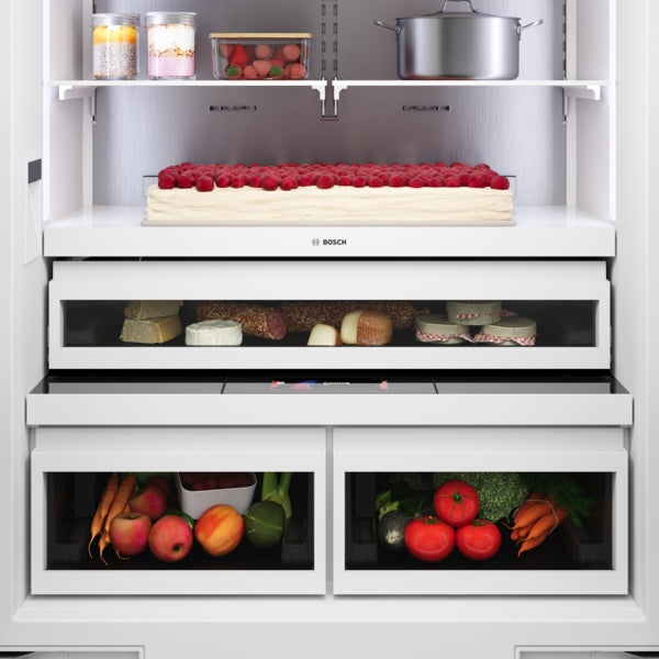 Benchmark™, Built-in Bottom Freezer Refrigerator, 36'', Softclose® Flat Hinge