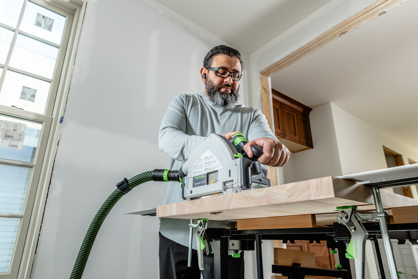 Festool 577991 Cordless Track Saw TSC 55 KSEB-Basic