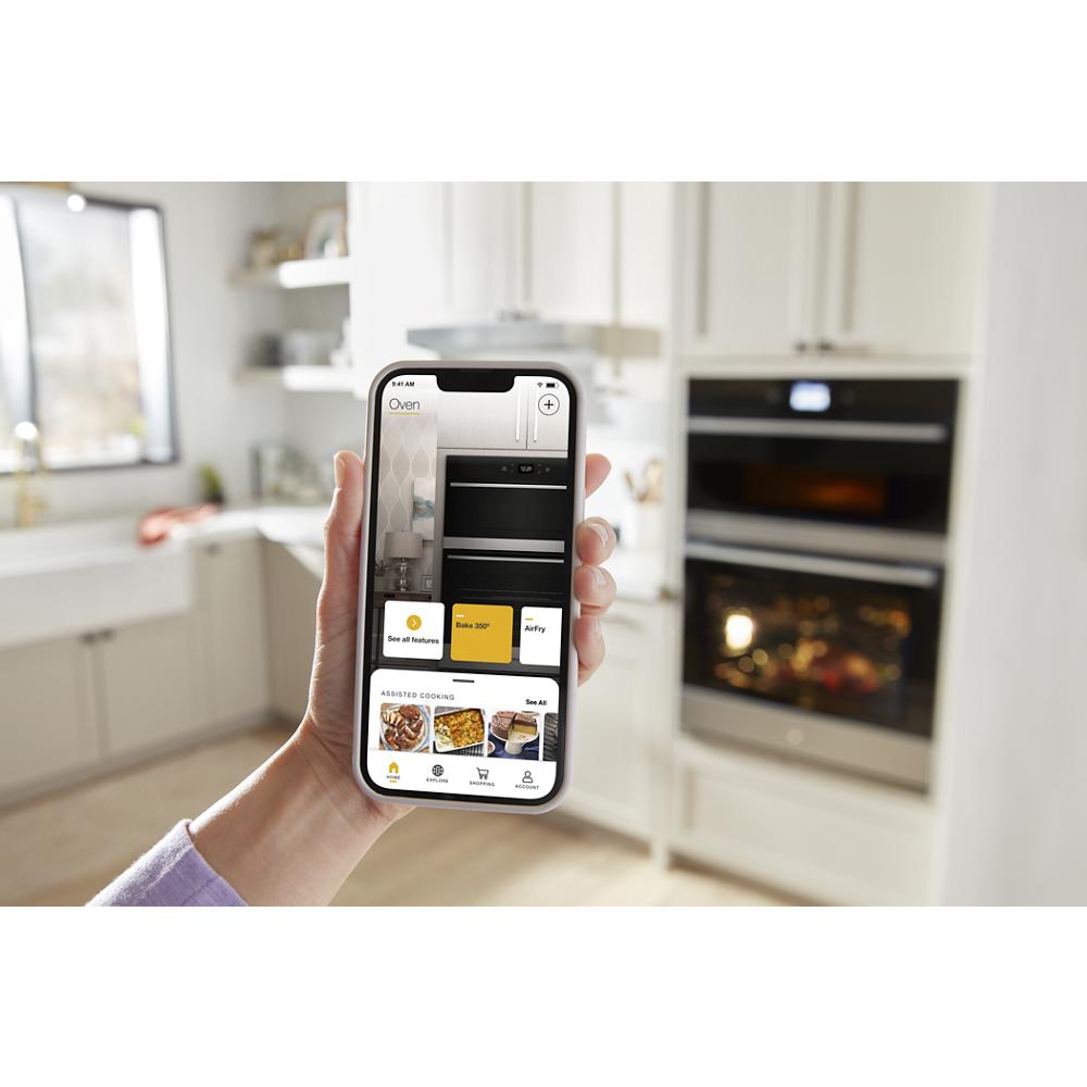 6.4 Total Cu. Ft. Combo Wall Oven with Air Fry When Connected