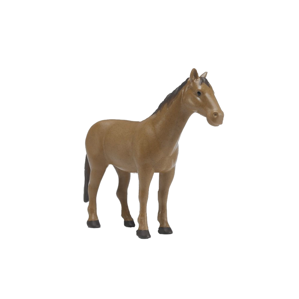 Brown horse toy figure made from durable plastic for imaginative play in Toys & Games and Bruder Toys collections