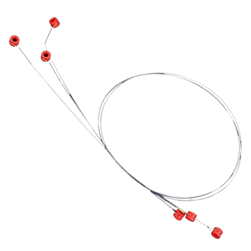 Set of three color-coded replacement wires with red tips for wood burning tools in woodworking collections under $50