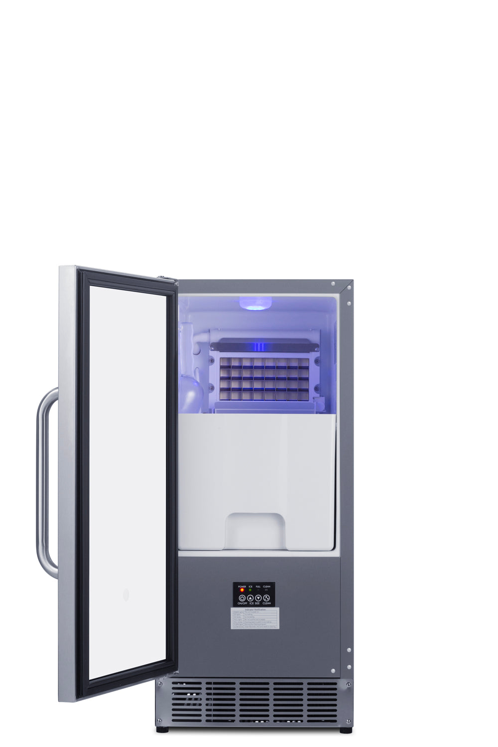 Built-In 45 lb. Clear Icemaker