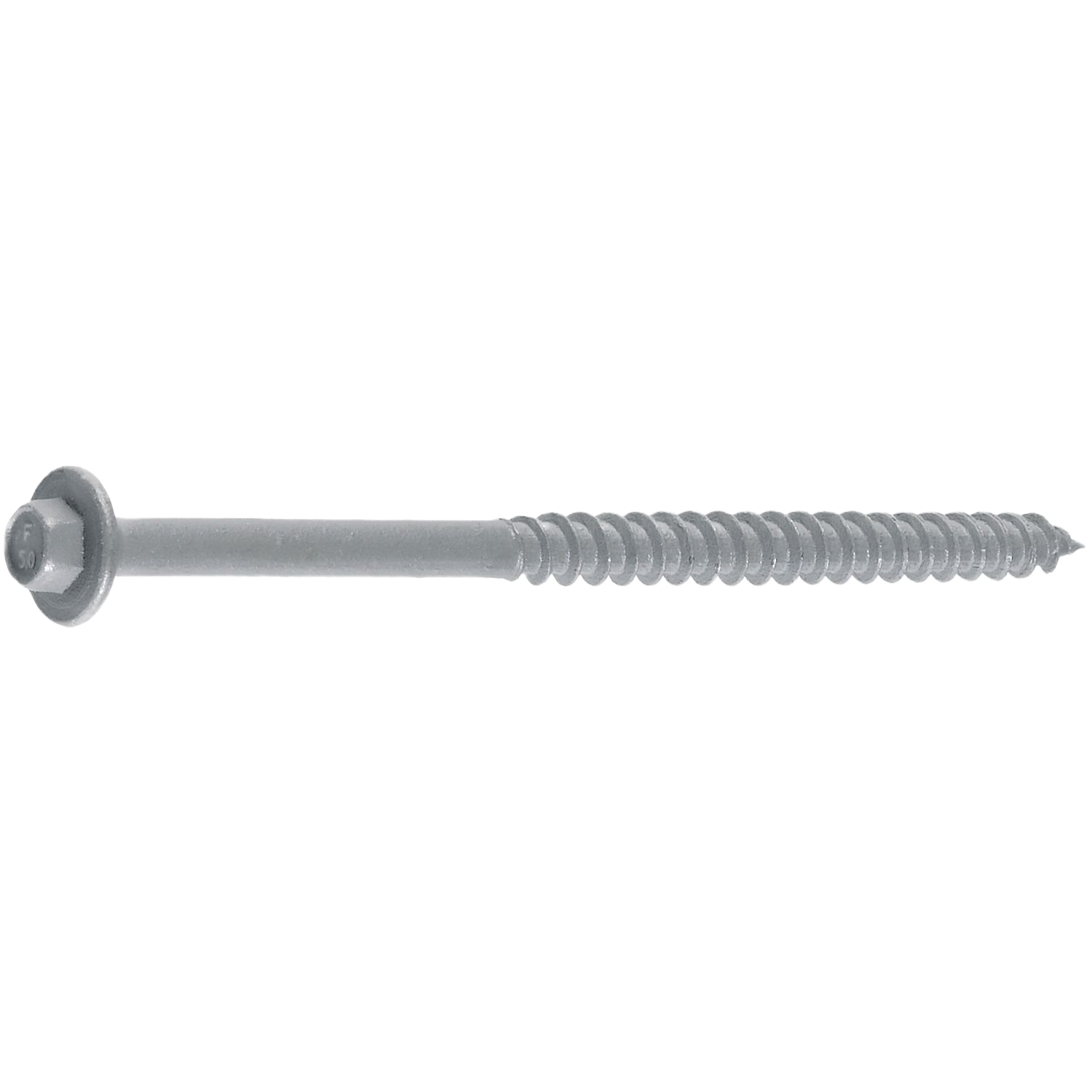 Silver hex washer head self-drilling screw designed for fasteners and home improvement projects under fifty dollars