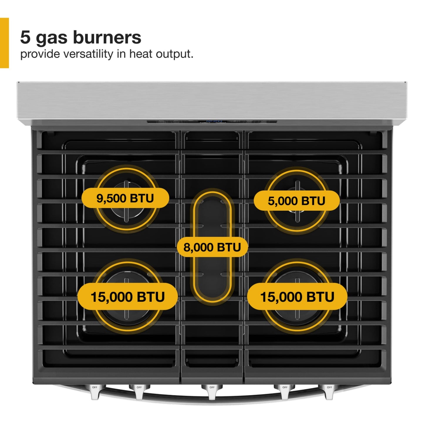 30-inch Gas Range with Air Cooking Technology and Steam Clean