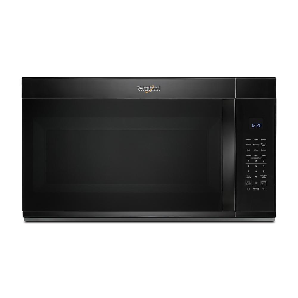 Black over the range microwave with digital control panel and sensor cooking from Microwaves and Appliances collections