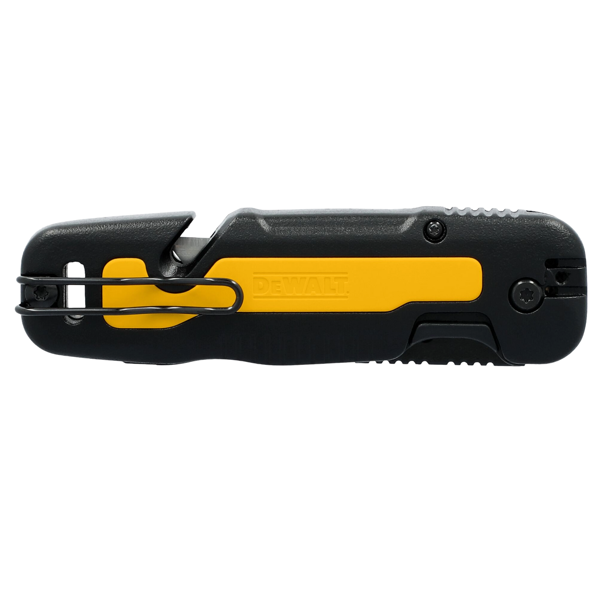 DEWALT Push and Flip Folding Utility Knife w/Storage