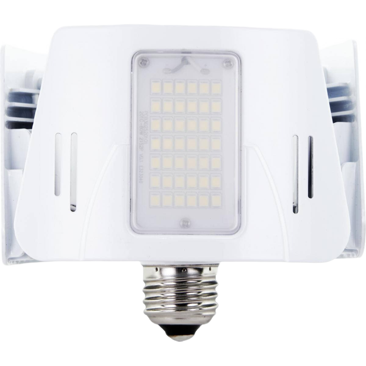 White adjustable beam LED utility light with medium base, energy-saving option for home improvement and utility lighting tasks under $50