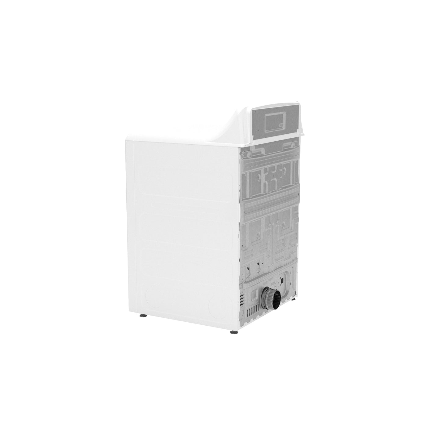 Hotpoint® 6.2 cu. ft. Capacity Gas Dryer with Up To 120 ft. Venting and Shallow Depth