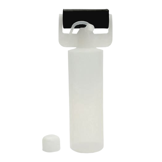 Glue applicator bottle with wide non-stick roller and removable cap for even spreading in paint and supplies category under $50