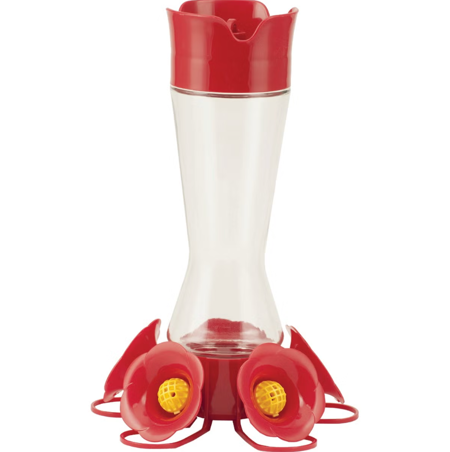 Perky-Pet 16 Oz. Favored Pinch-Waist Glass Hummingbird Feeder