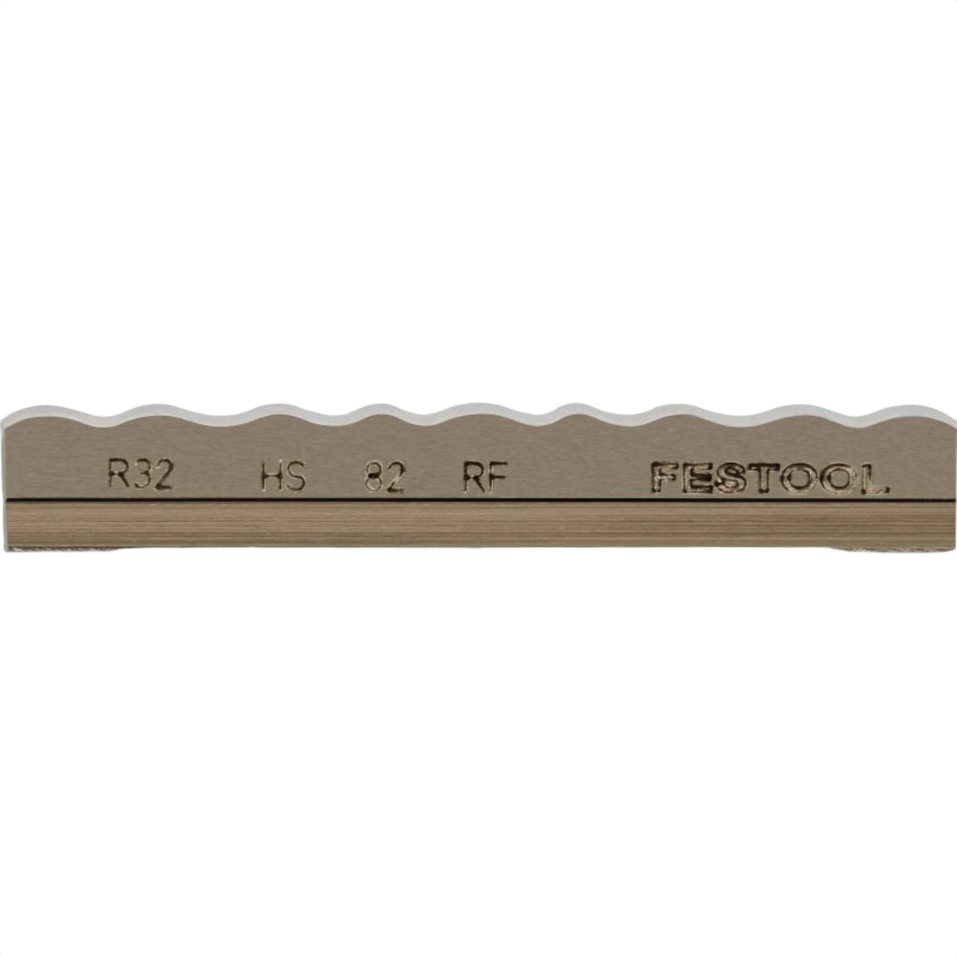 Fine planer blade with precision markings and Festool branding, suitable for woodworking and power tool accessories collections