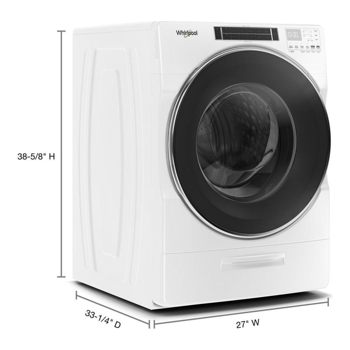 5.0 cu. ft. Front Load Washer with Load & Go™ XL Dispenser
