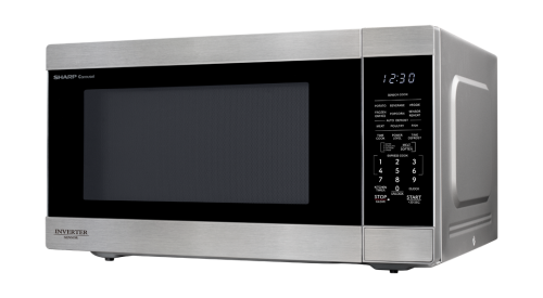 Stainless steel 2.2 cu. ft. microwave with digital control panel and inverter technology in Microwaves collection