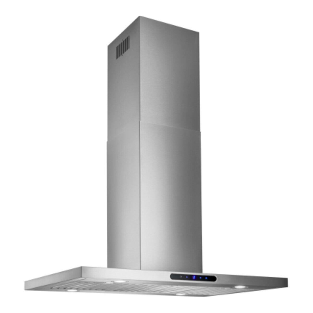 36" T-Style Island Range Hood, 640 MAX Blower CFM, Code Ready Tech