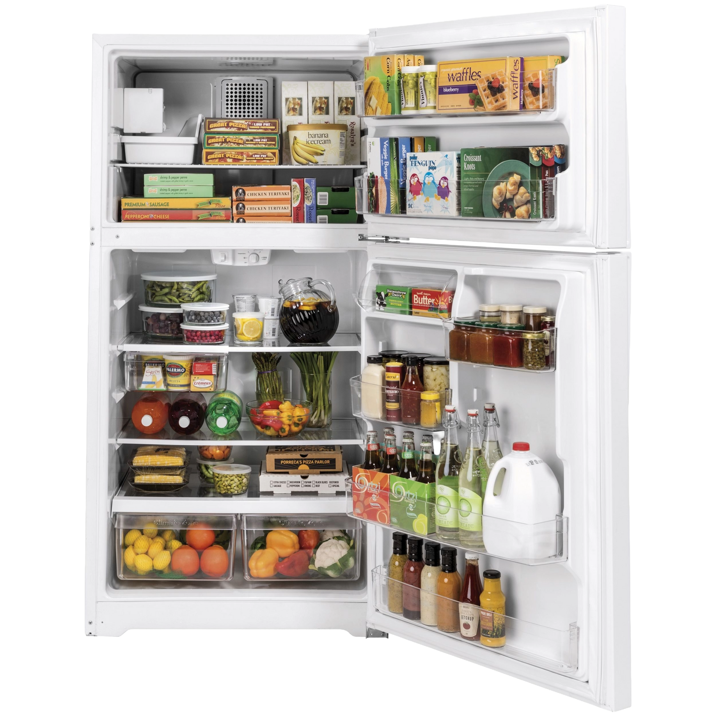 GE® ENERGY STAR® 21.9 Cu. Ft. Top-Freezer Refrigerator