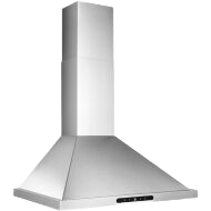 36" Pyramidal Chimney Range Hood, 640 MAX Blower CFM