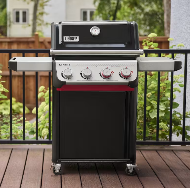 Weber Spirit E-425C Gas Grill, Natural Gas