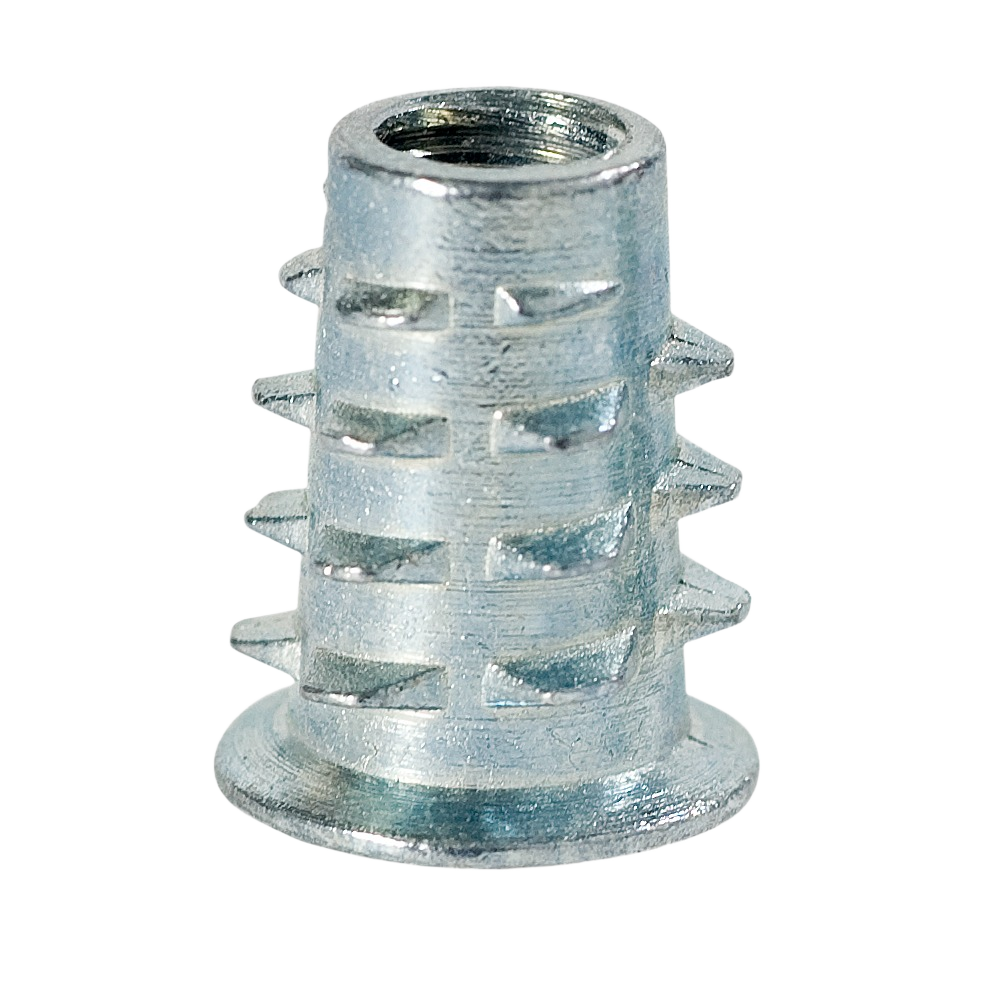UJK Threaded Metal Inserts for Wood - M6 (Pkt 10)