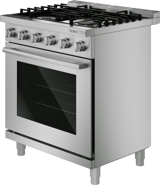 500 Series, Dual Fuel Freestanding Range, 30'', Stainless Steel
