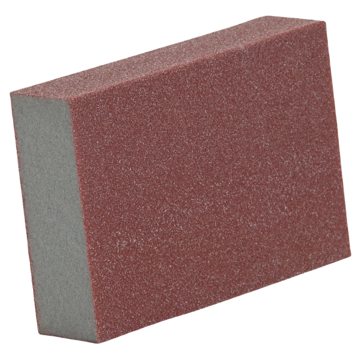 Coarse 80-grit premium sanding sponge with angled edges for efficient smoothing in tools and home improvement projects